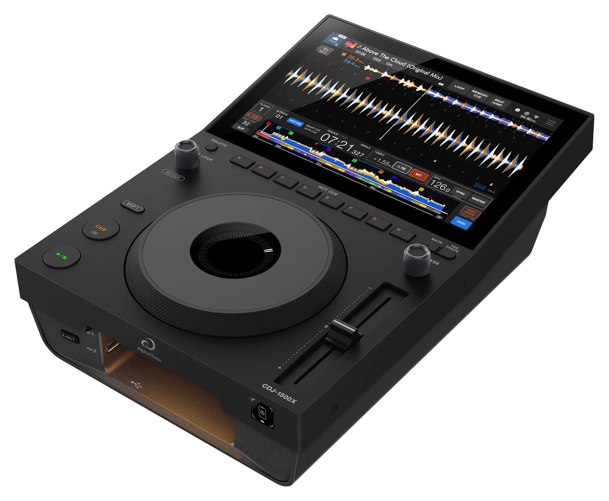 AlphaTheta CDJ-1500X, reproductor DJ compacto